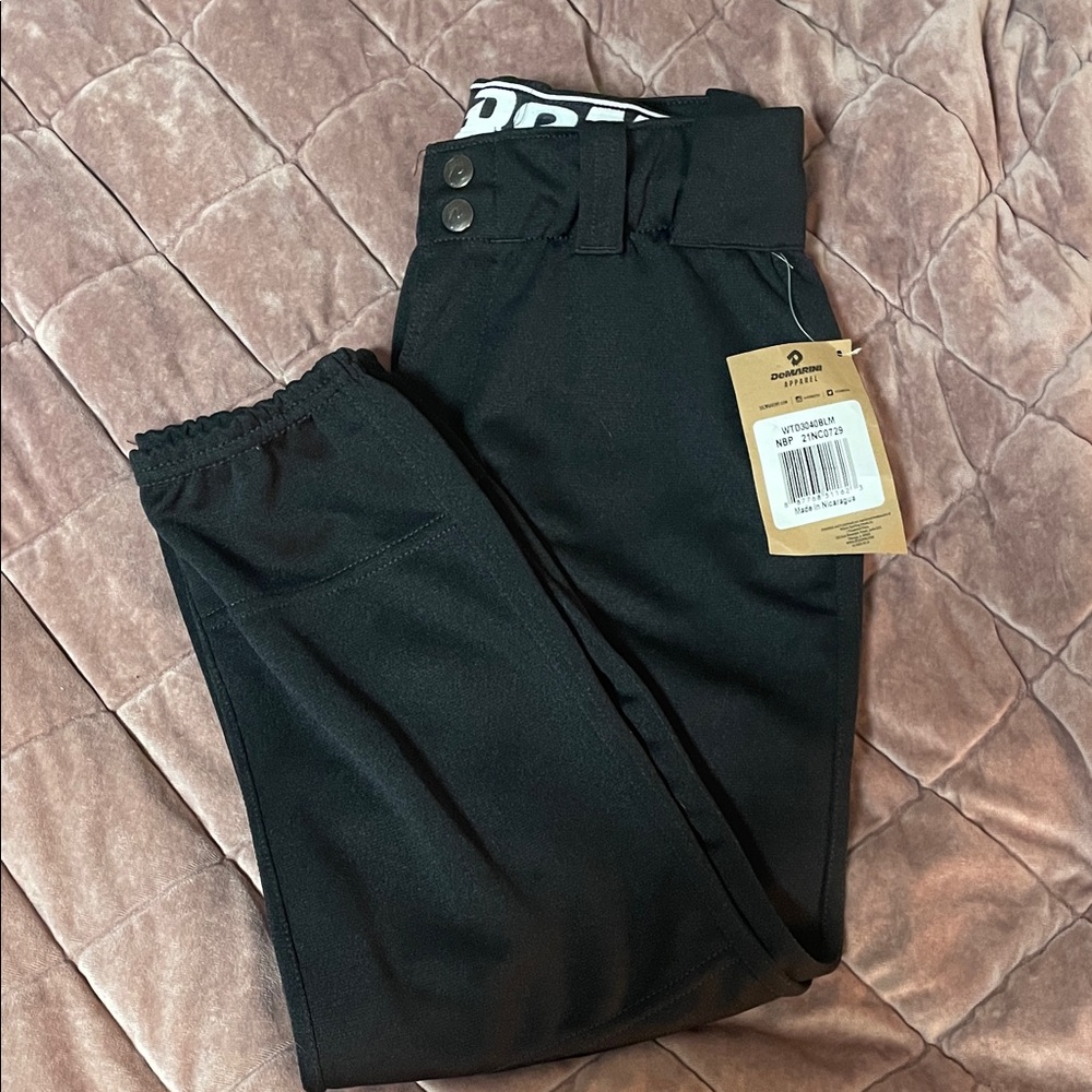 Demarini black softball/baseball pants